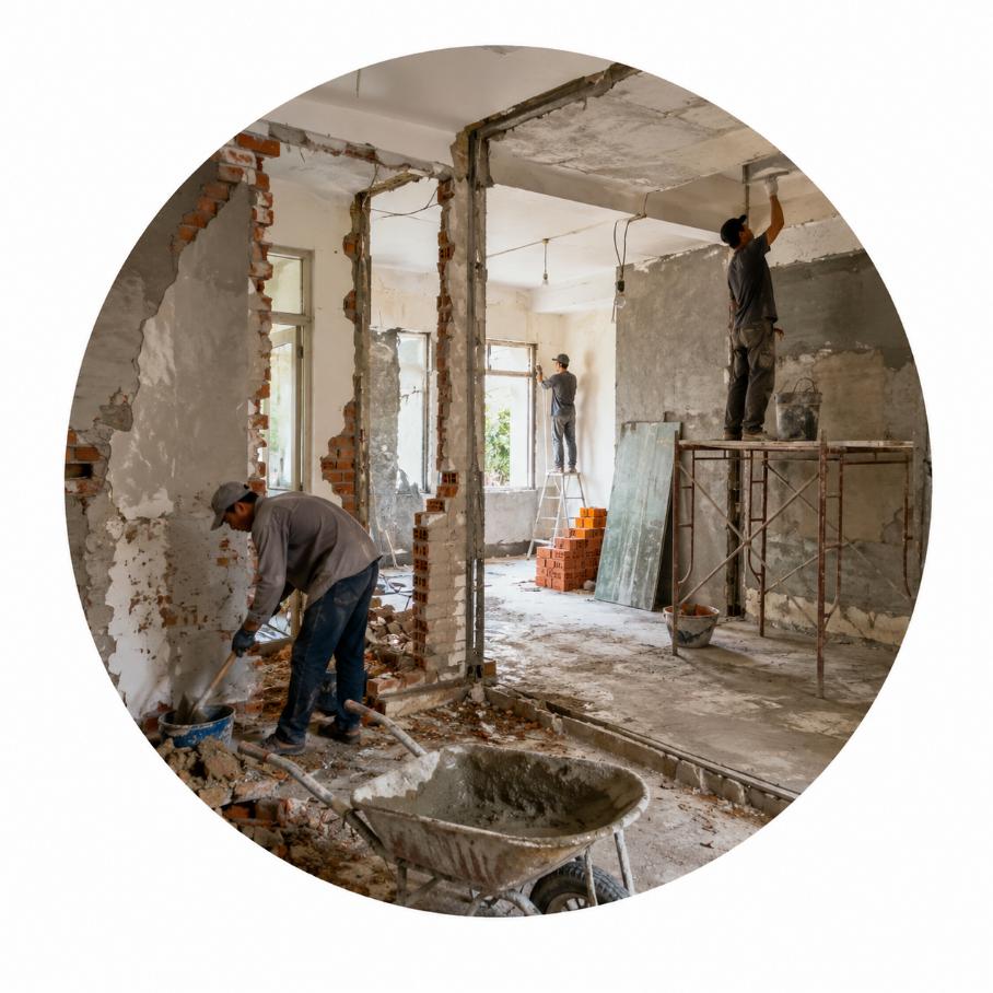 Nhà thầu sửa chữa cải tạo